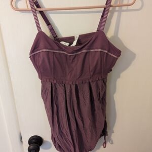 Priiti Babydoll Tank - Muted Mauve